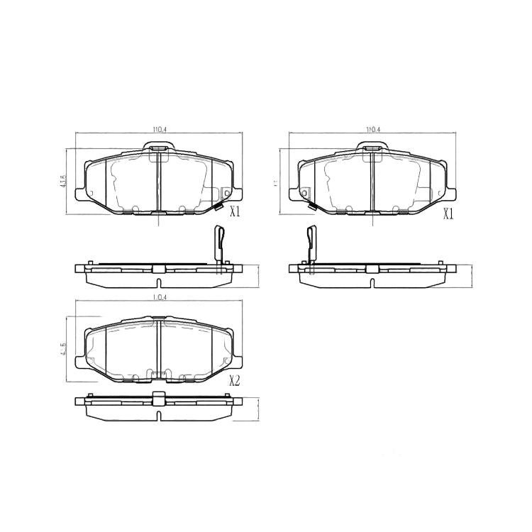 Suzuki Jimny 1.5 2018- * Front Brake Pad Set