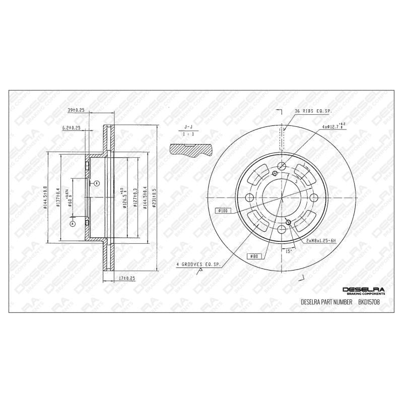 Suzuki Celerio 22-Present & Toyota Vitz 2022-Present * Brake Disc * Front
