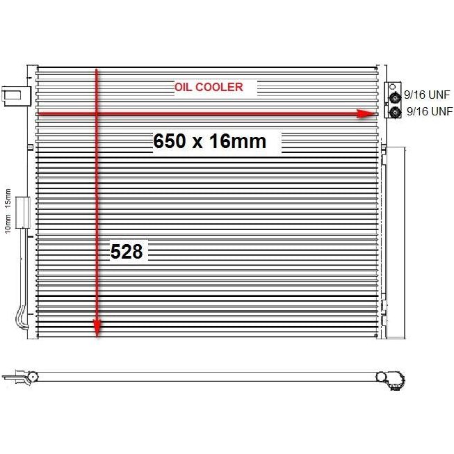 Grand Jeep Cherokee * 2012-2019 * Aircon Condenser + Oil Cooler