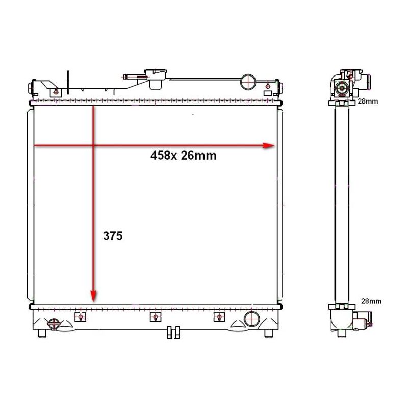 Suzuki Jimny * Radiator * 1.3