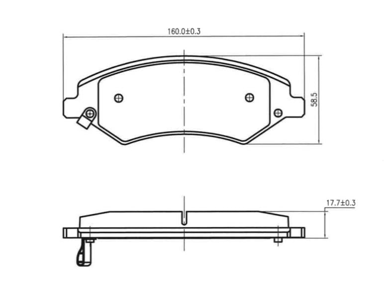 Jetour Dashing 1.5T 2024- * Brake Pad Set * Front