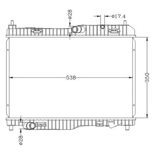 Ford EcoSport * 2013-2018 * Radiator