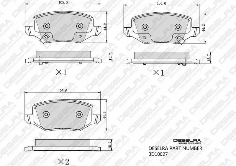 Car Brake Performance Haval Jolion 1.5T Rear Brake Pads | Pro Car Parts – ProCar Parts