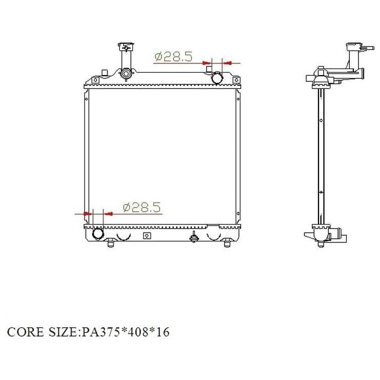 Suzuki Alto 2009-2015 * Radiator * 1.0 – ProCar Parts