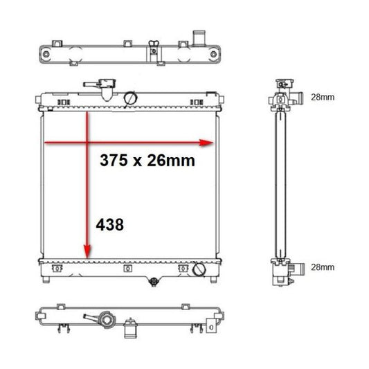 Suzuki Jimny 2018-Present * Radiator * 1.5